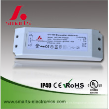 0-900mA 45W 0-10V controlador conducido dimmable 45w llevó el conductor de las luces para el bulbo llevado